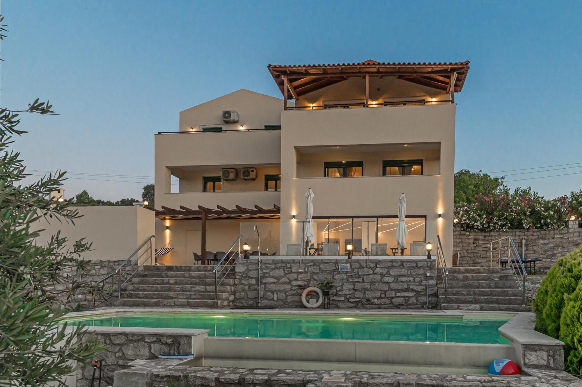 Elarchon Villa Private Pool Episkopi-Chania Екстериор снимка